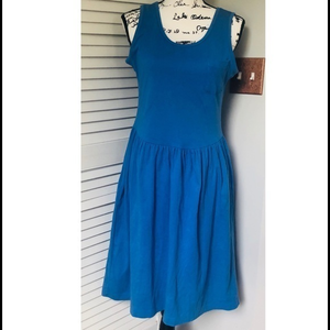 Wye‎ Oaks Blue Dress Vintage Size Large